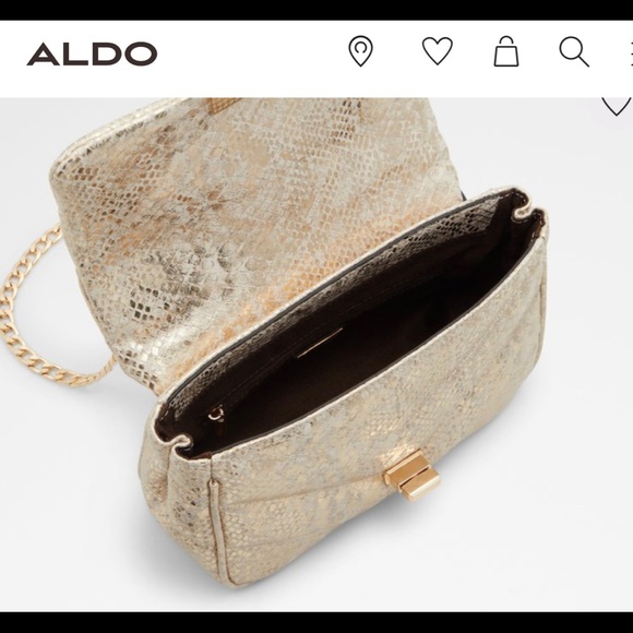 Aldo Gold Bag - Picture 3 of 6